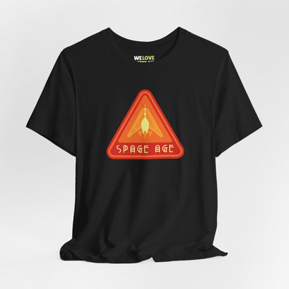 Space Age Sign Retro Sci-Fi T-Shirt - We Love Sci-Fi