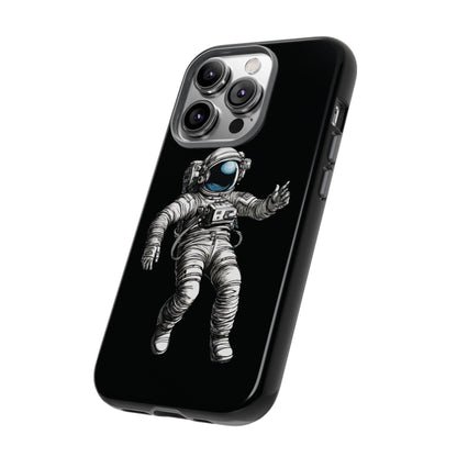 space art astronaut phone case-Space Art Astronautb iPhone