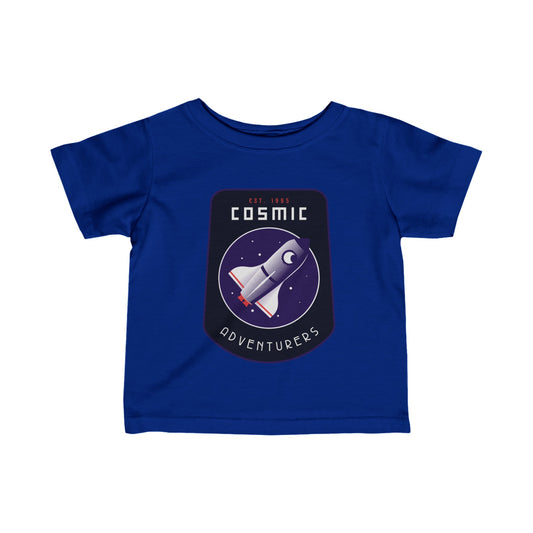 Cosmic Adventureres Sign Astronaut Infant Fine Jersey Tee