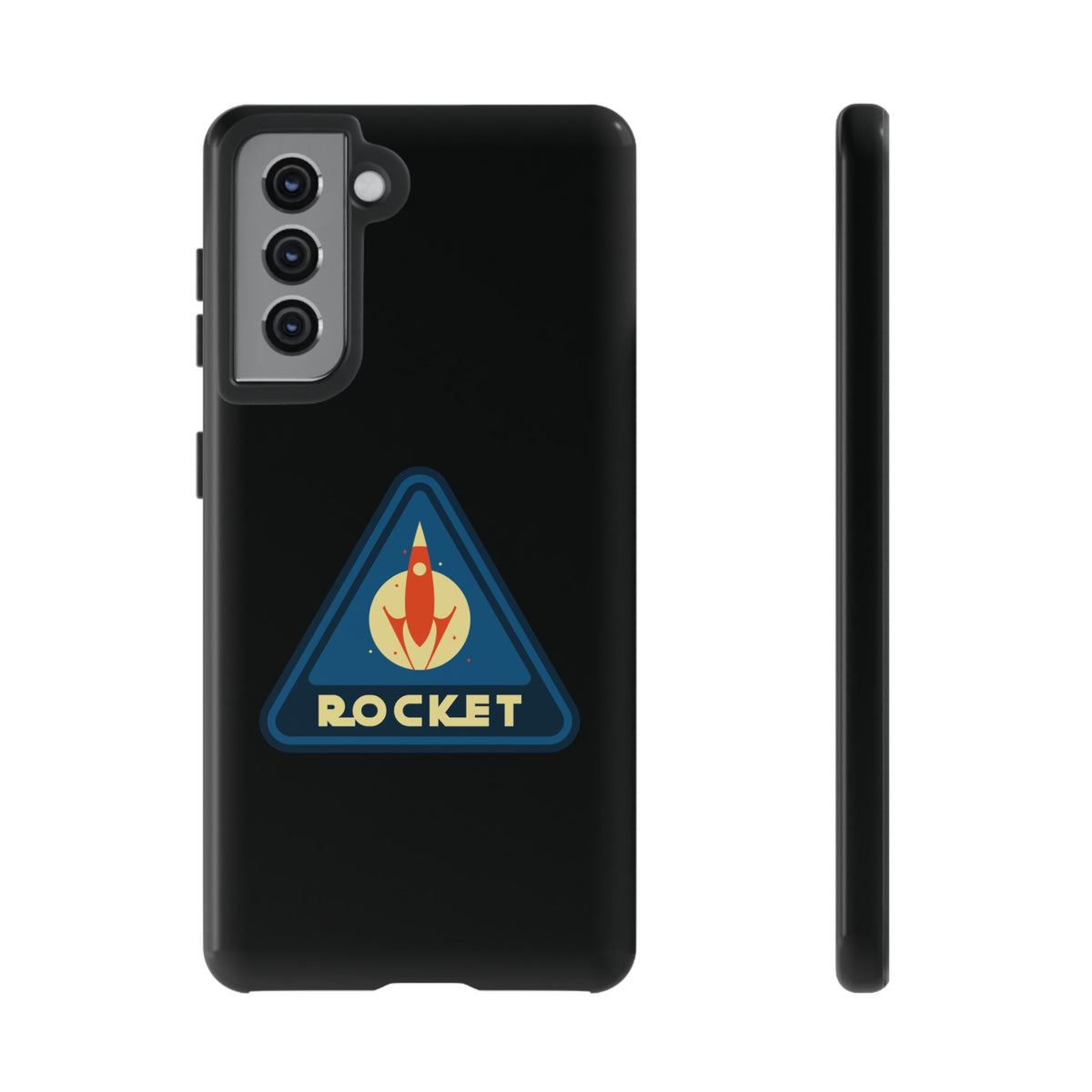 Retro Sci Fi Phone Case | Rocket Retro Sign Samsung Galaxy