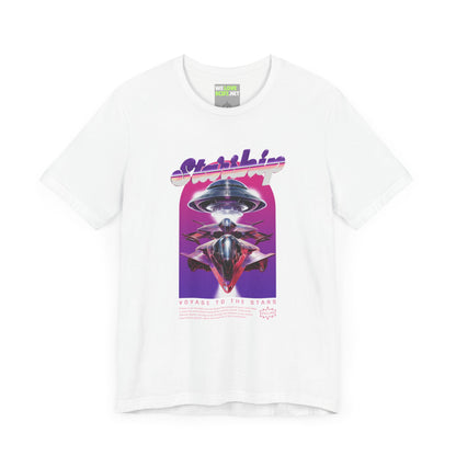 Starship Retro Sci-Fi T-Shirt | We Love Sci-Fi