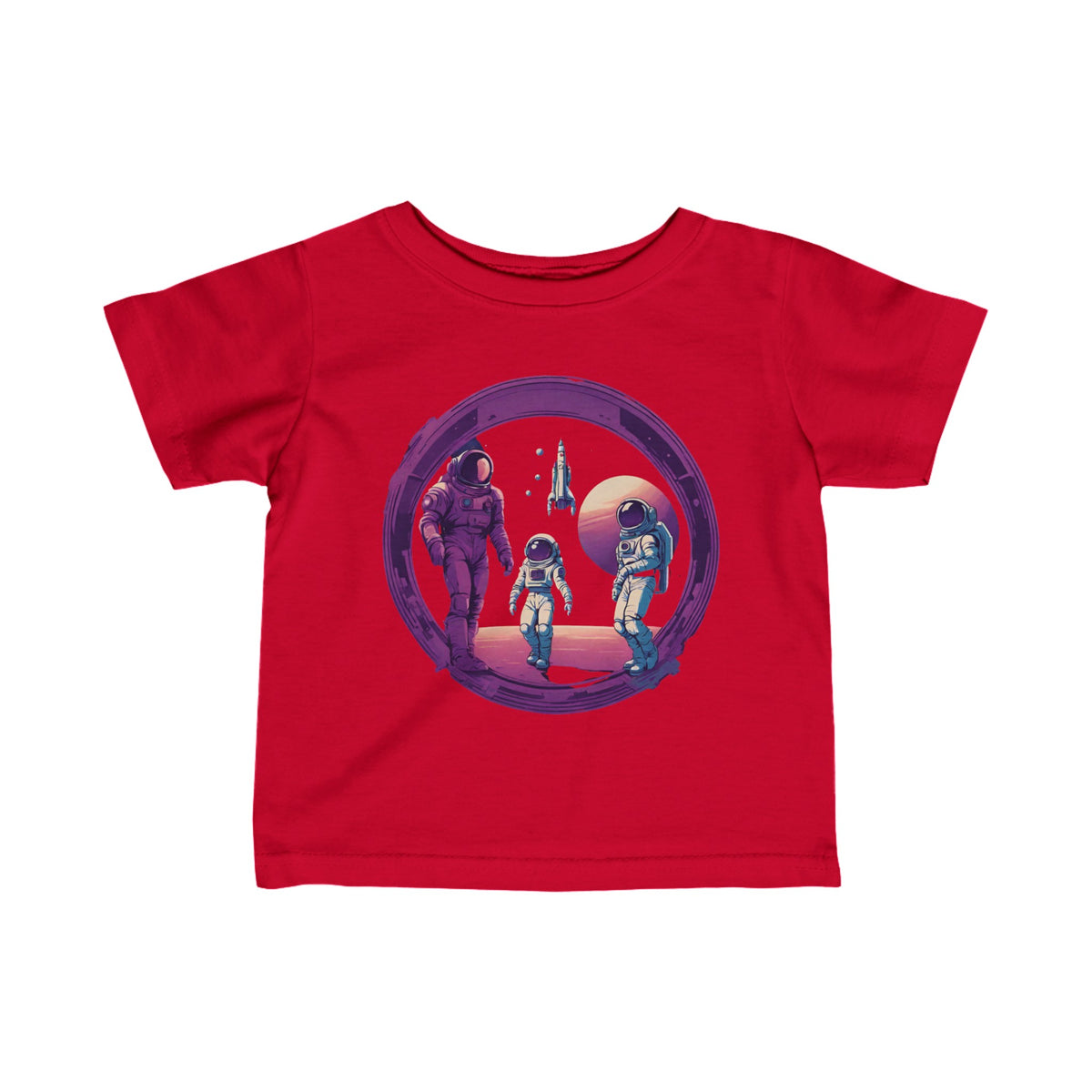 Family Business SpaceArt Infant SciFi Fine Jersey Tee