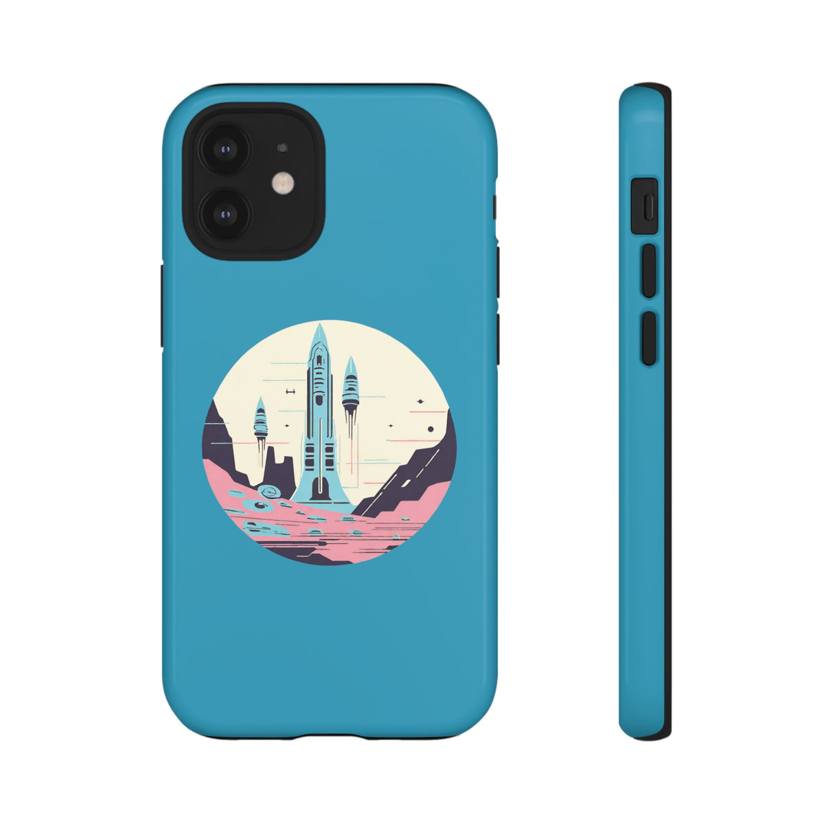 Space Art iPhone Case - Tough Sci-Fi Mobile Cover | Liftoff