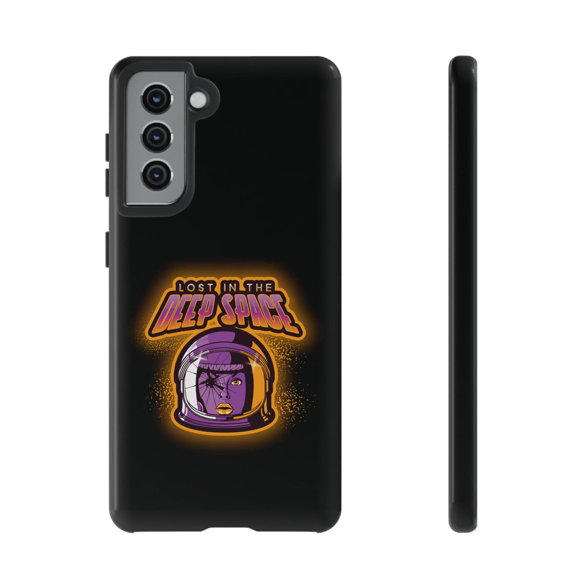 Lost in the Deep Space Astronaut Galaxy Mobile Case