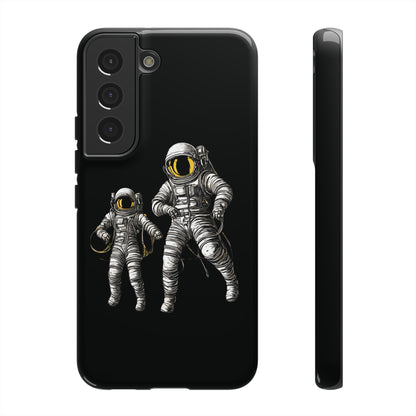 Astronauts Floating Tough Samsung Galaxy Mobile Cases