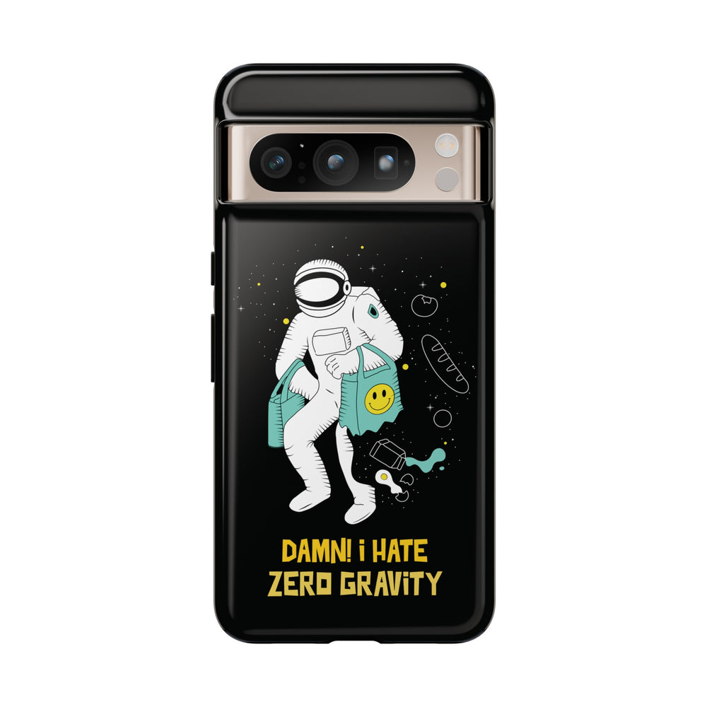 Zero Gravity Funny Astronaut Sci-Fi Tough Google Pixel Mobile Cases-welovescifi.net