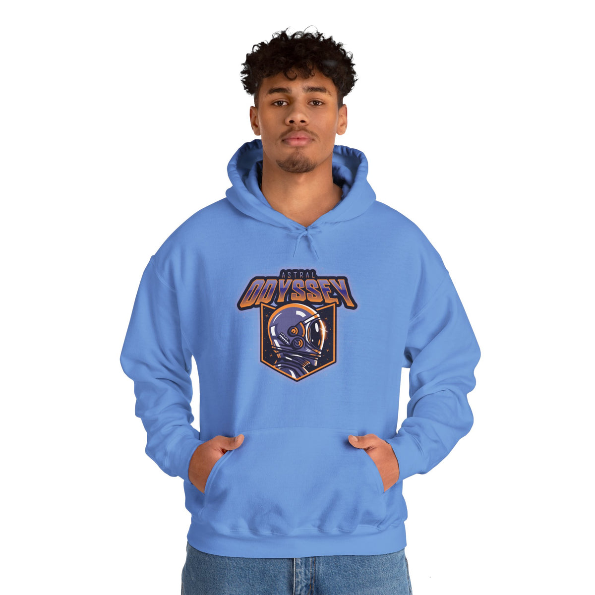 Astral Odyssey Astronaut Sci-Fi Hoodie-welovescifi.net