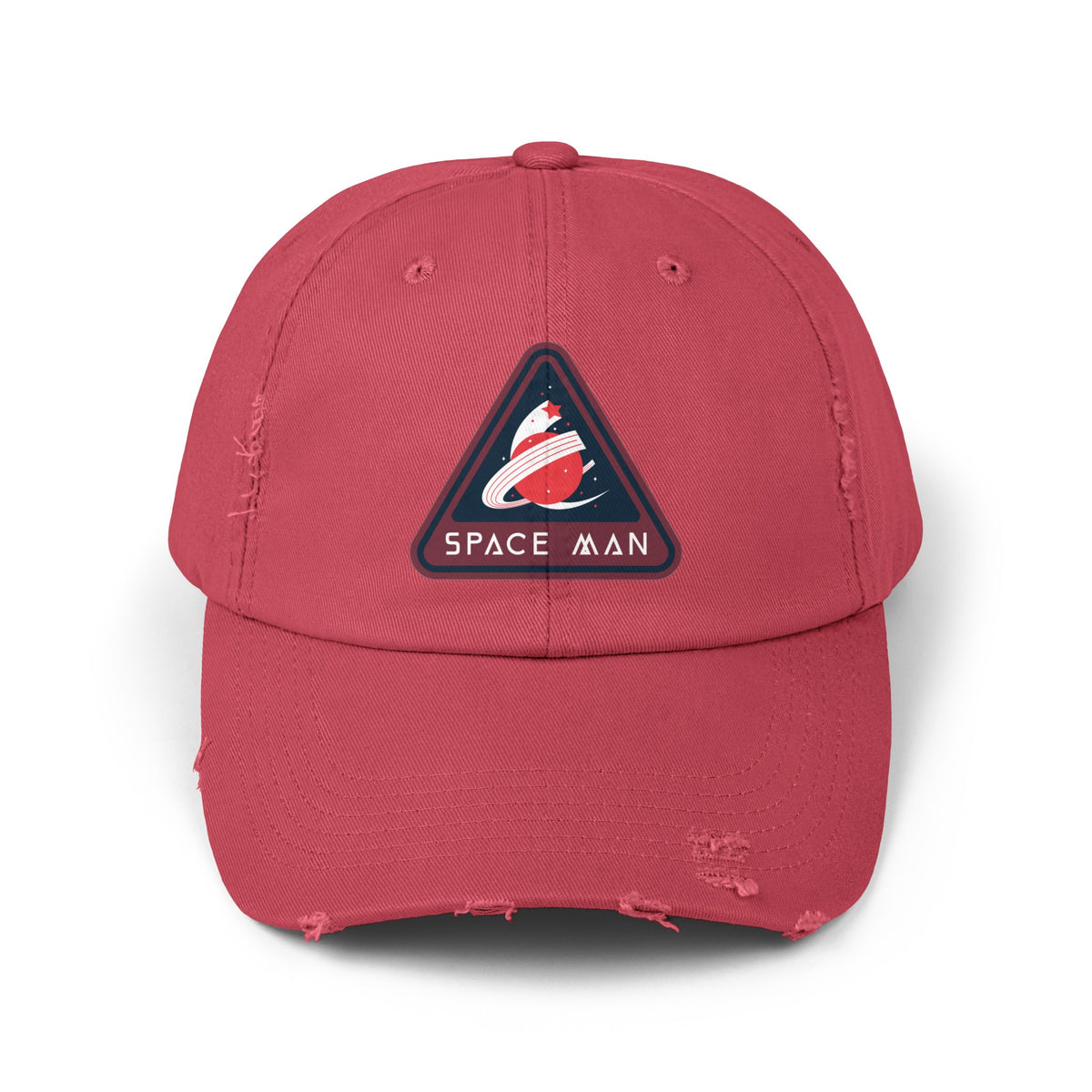 Space Man Cap - Unisex Sci-Fi Distressed Hat | WeLoveSciFi