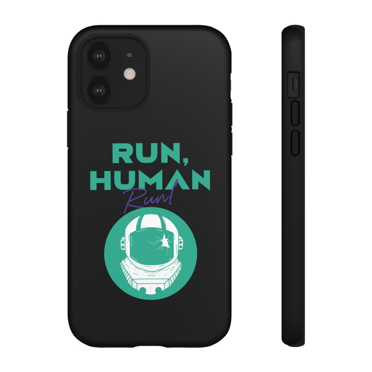 mobile cases-Run Human Run Sci-Fi Tough iPhone Mobile Cases