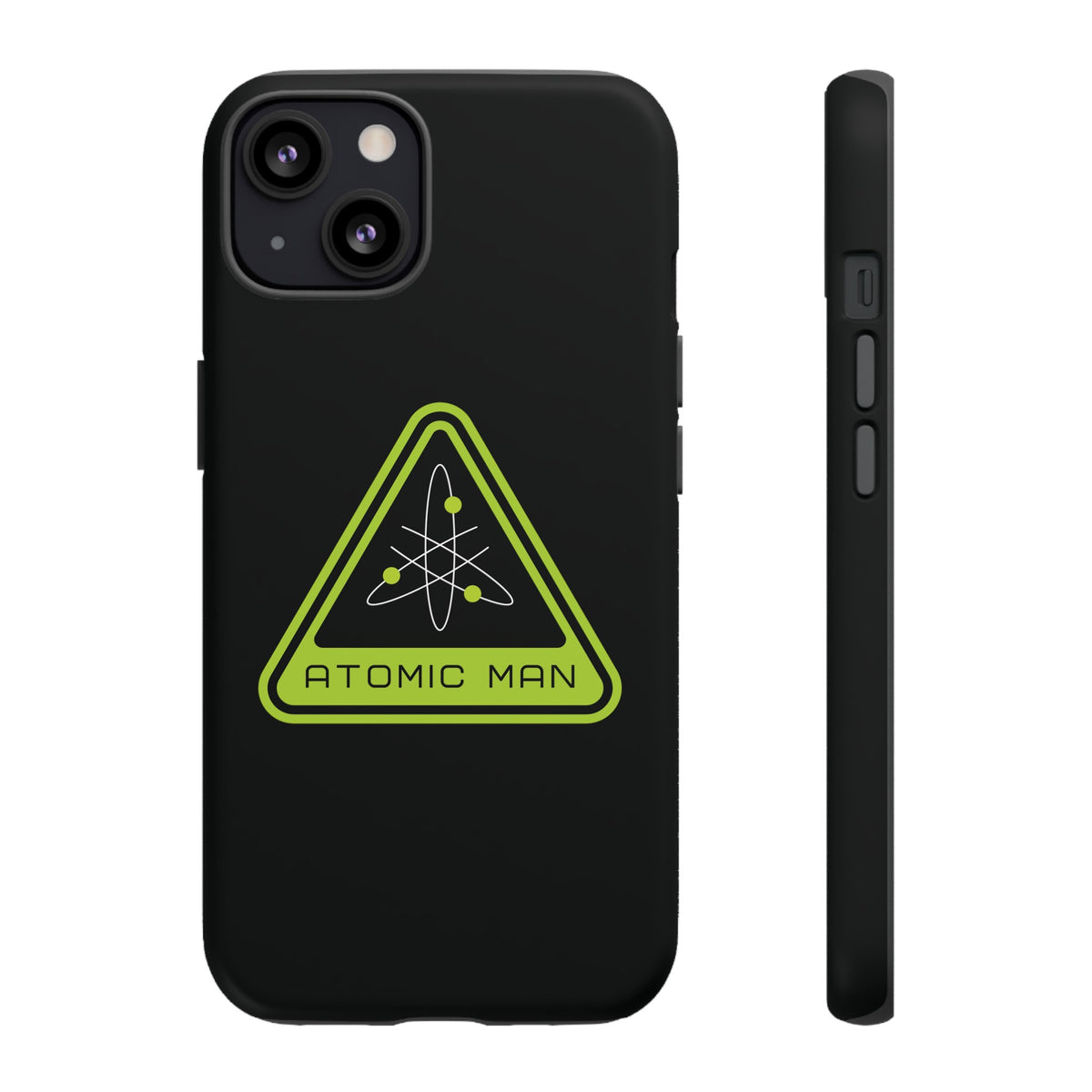 Atomic Man Retro Sign Sci-Fi Tough iPhone Mobile Cases