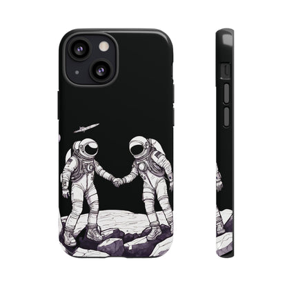 SpaceArt Astronaut Tough iPhone Cases