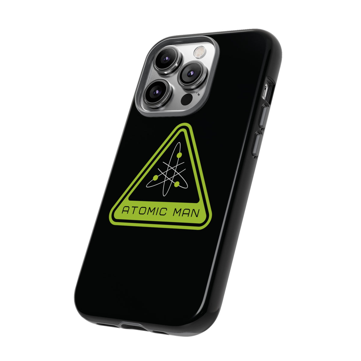 Atomic Man Retro Sign Sci-Fi Tough iPhone Mobile Cases