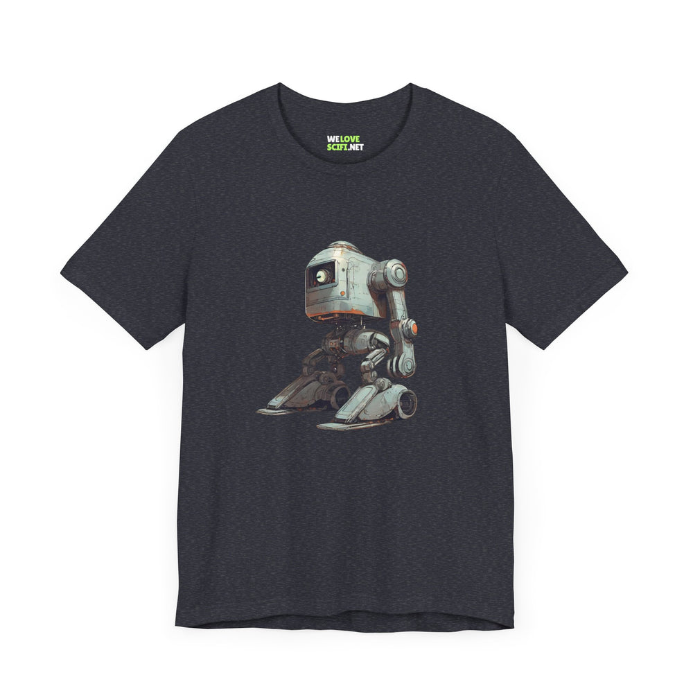 Robot Space Art T-Shirt - Ready To Go Sci-Fi Desig