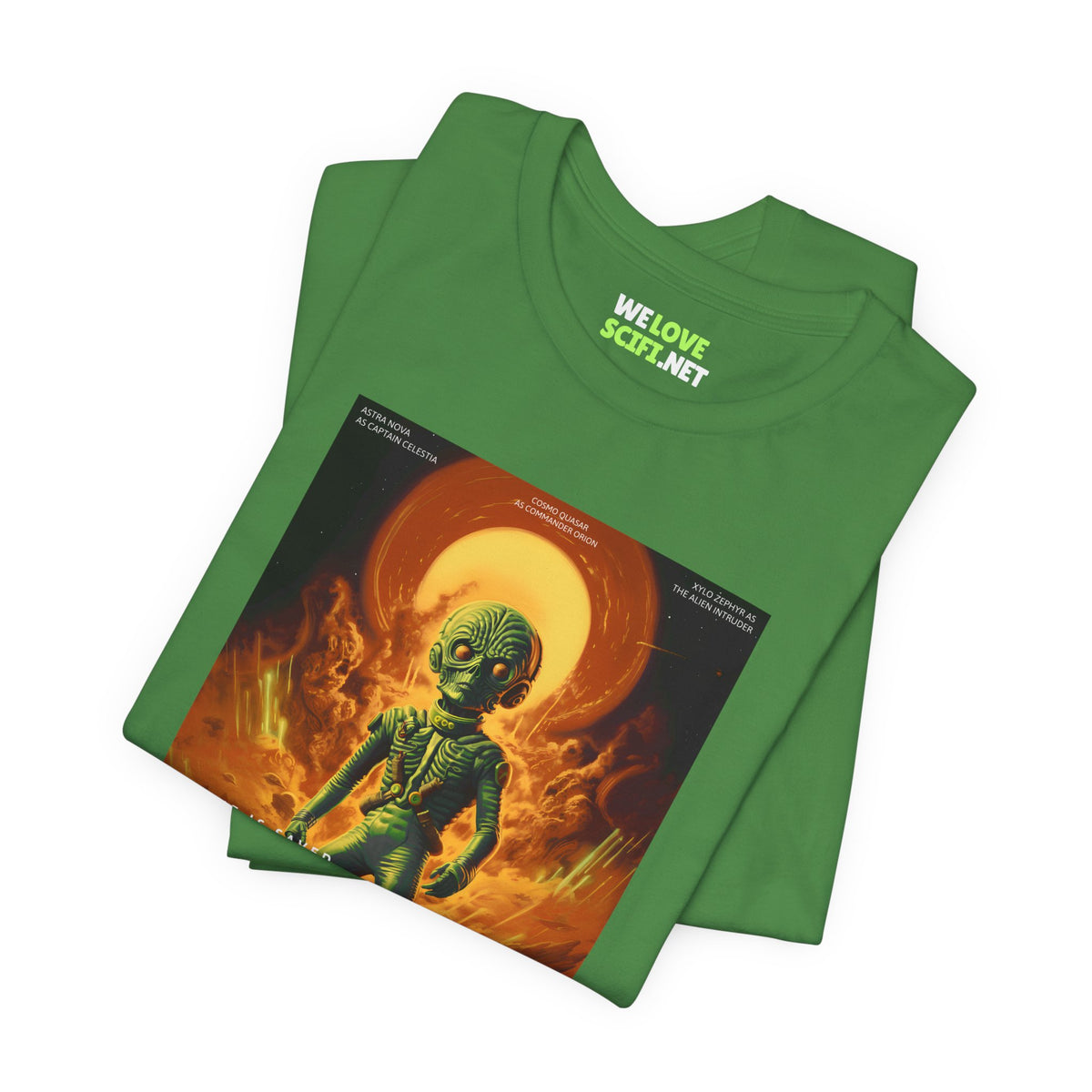 Alien Invasion Retro Sci-Fi T-Shirt-welovescifi.net