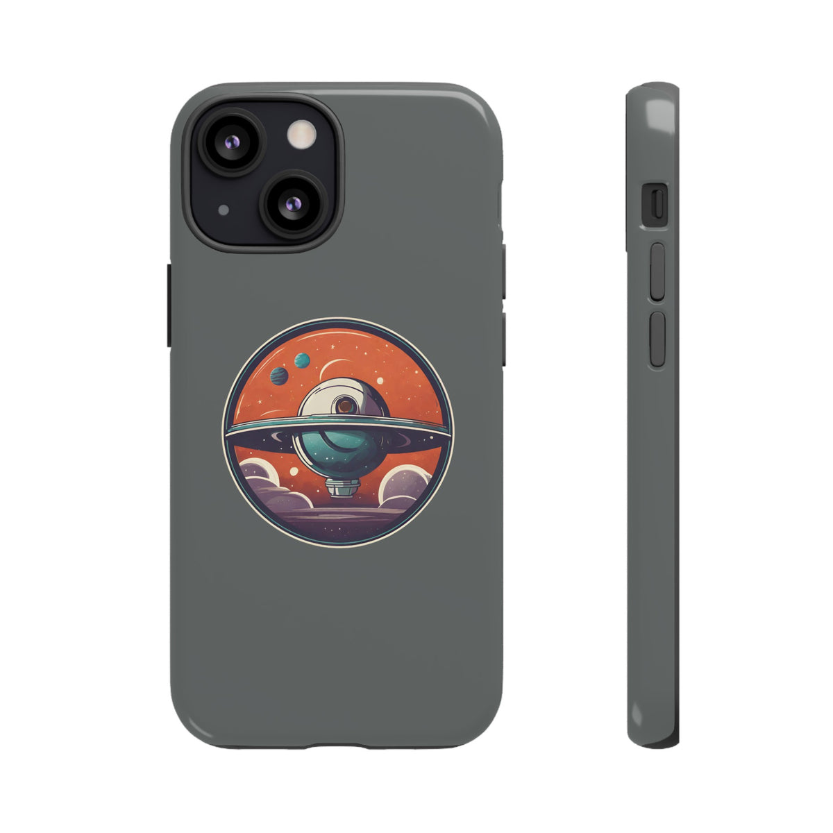 Space Art iPhone Cases - Unique Station No283 Mobile Covers