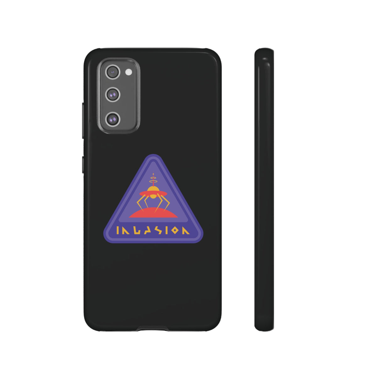 Retro Sci-Fi Galaxy Mobile Case | Invasion Retro Tough Cover