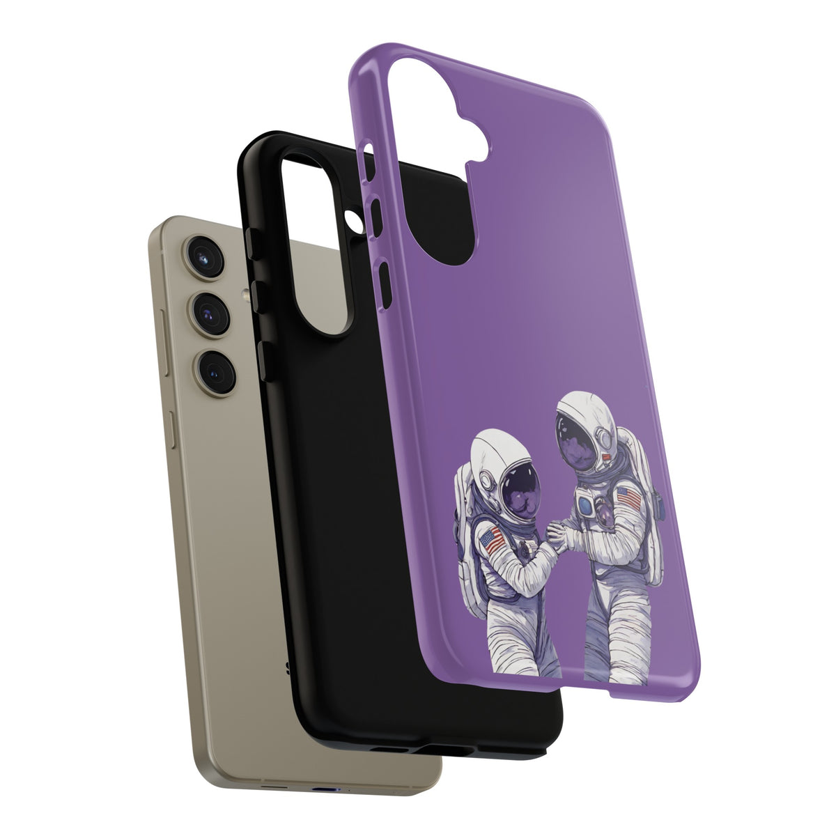 Astro SpaceArt Astronaut Tough Samsung Galaxy Mobile Cases