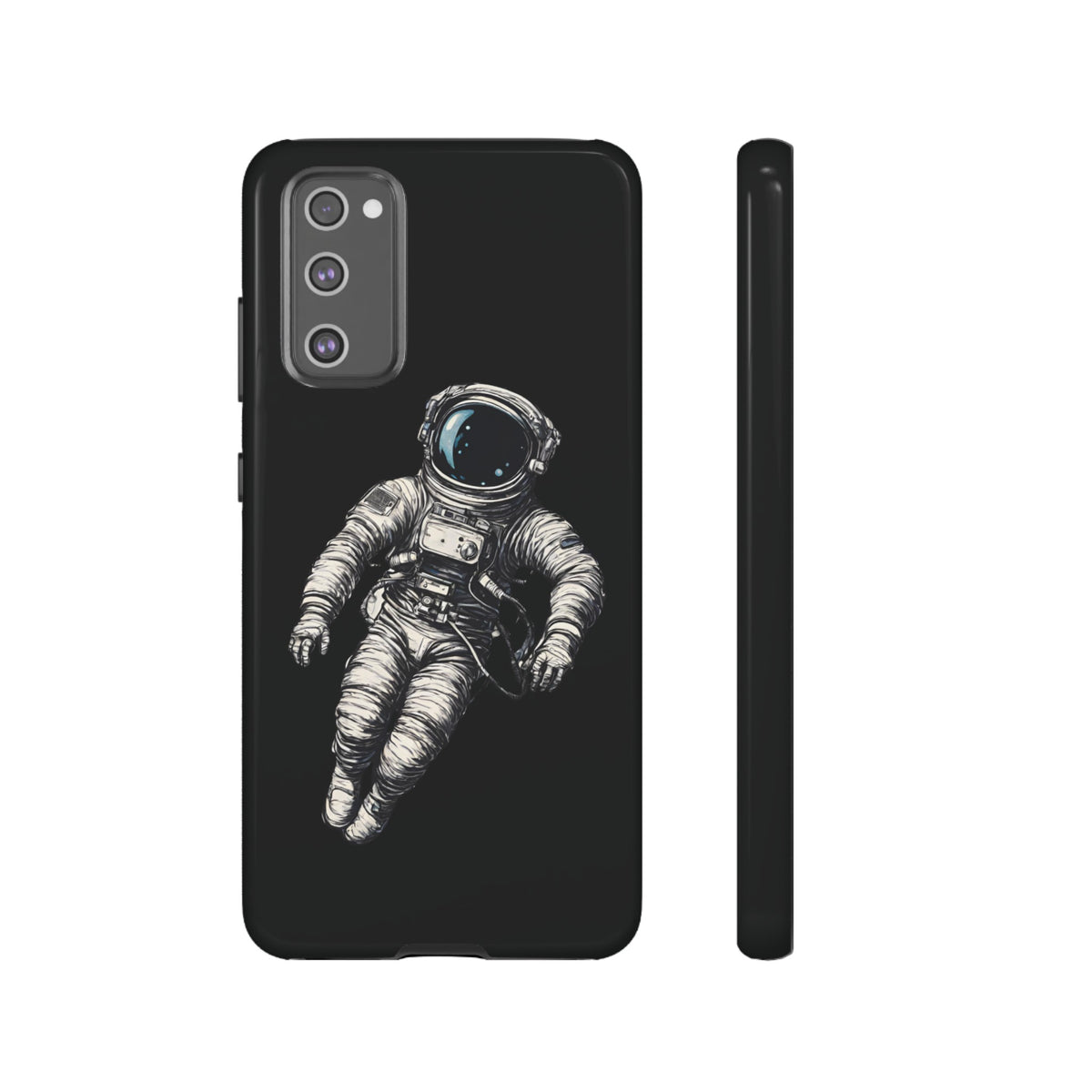 Floating Astronaut SpaceArt Tough Samsung Galaxy Mobile Case