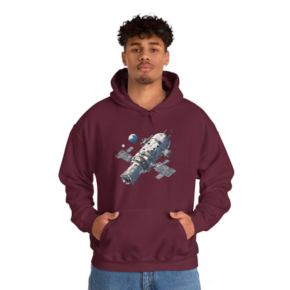 sci-fi hoodie-Spaceship 283 Sci-Fi Hoodie