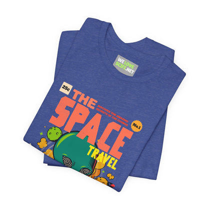 Retro Sci Fi T-Shirt The Space Travel Comic Tee WeLoveSciFi