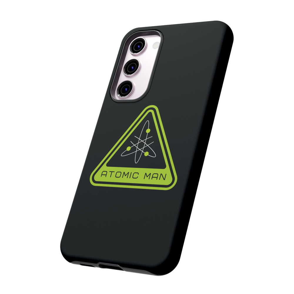 Atomic Man Retro Sign Sci-Fi Samsung Galaxy Mobile Cases