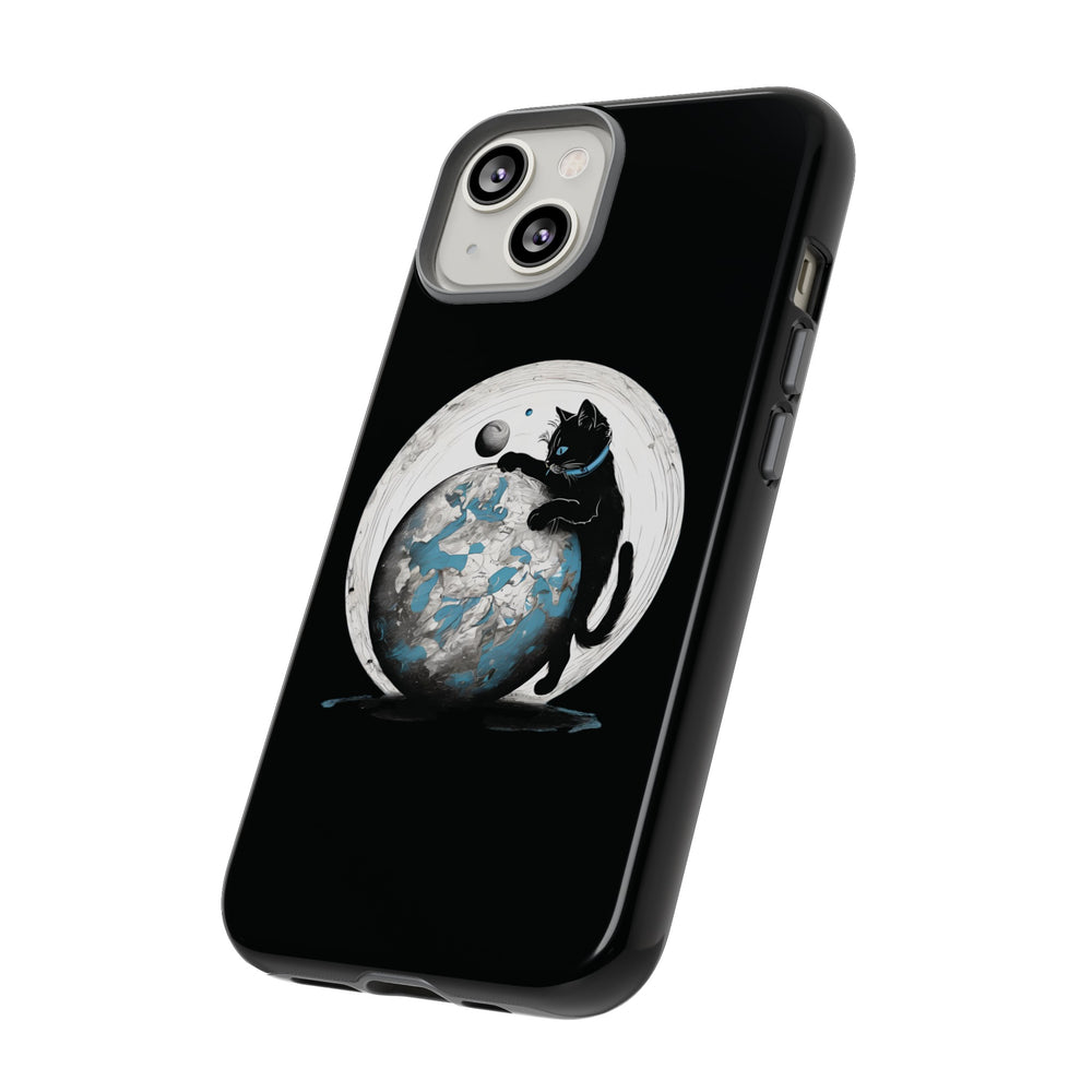 Space Player Cat Tough iPhone Mobile Cases - We Love SciFi