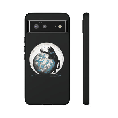 Spaceplayer Cat Tough Google Pixel Mobile Cases