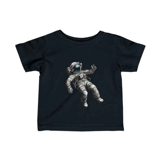 Space Infant Astronaut Fine Jersey Tee Don't Hold Me Back