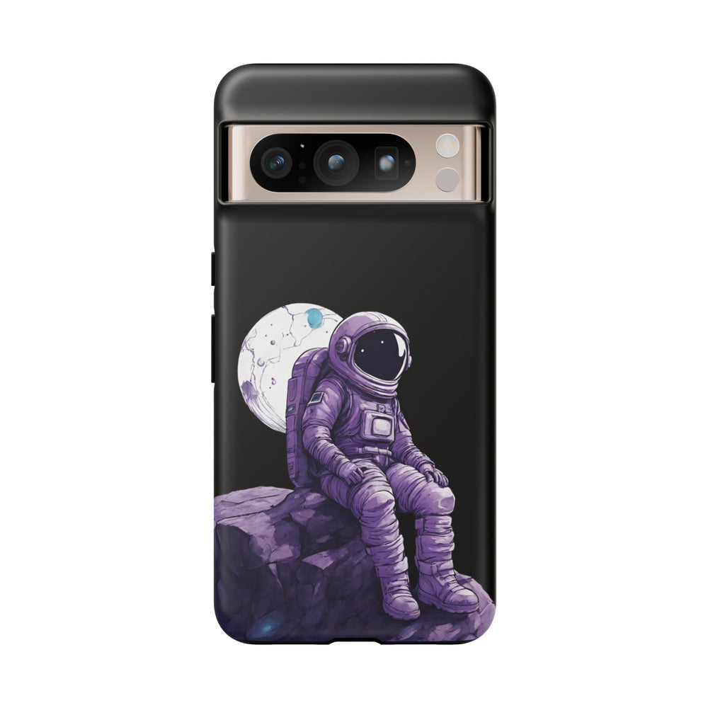 Art Pixel Cases | Still Waiting SpaceArt Google Pixel Cases