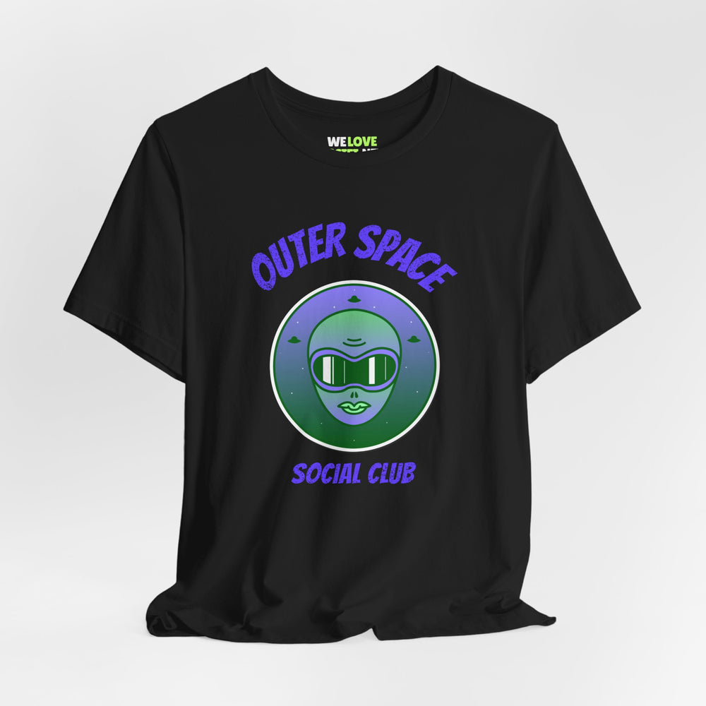 Space T-Shirt - Funny UFO Sci-Fi | Outer Space Social Club