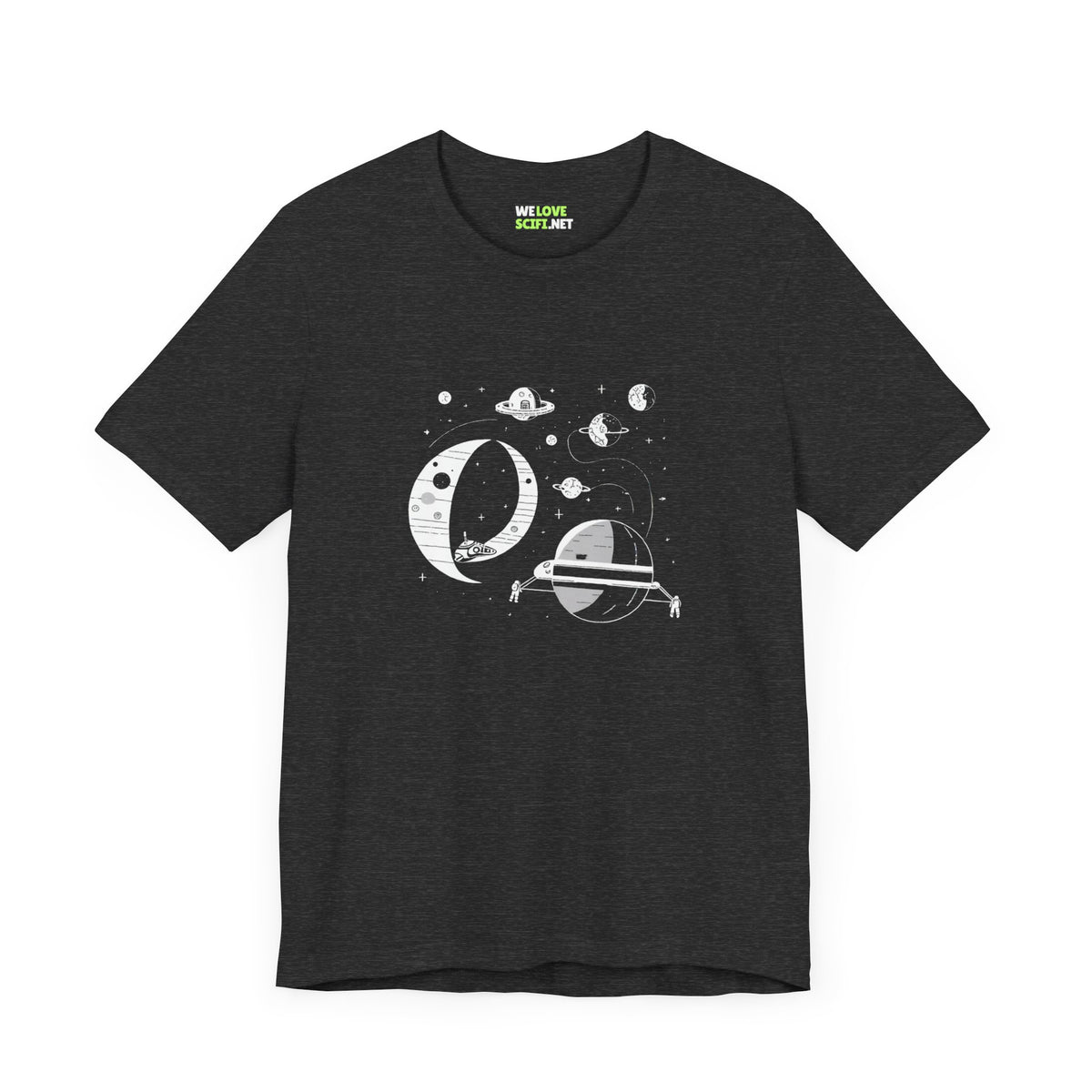 Space Station T-Shirt | No283 Sci-Fi Space Art Tee