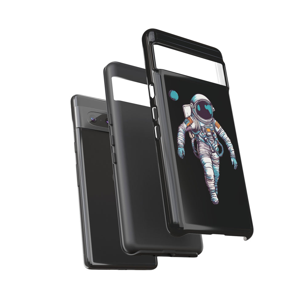 Mini-me Astronaut Spaceart Tough Google Pixel Mobile Cases