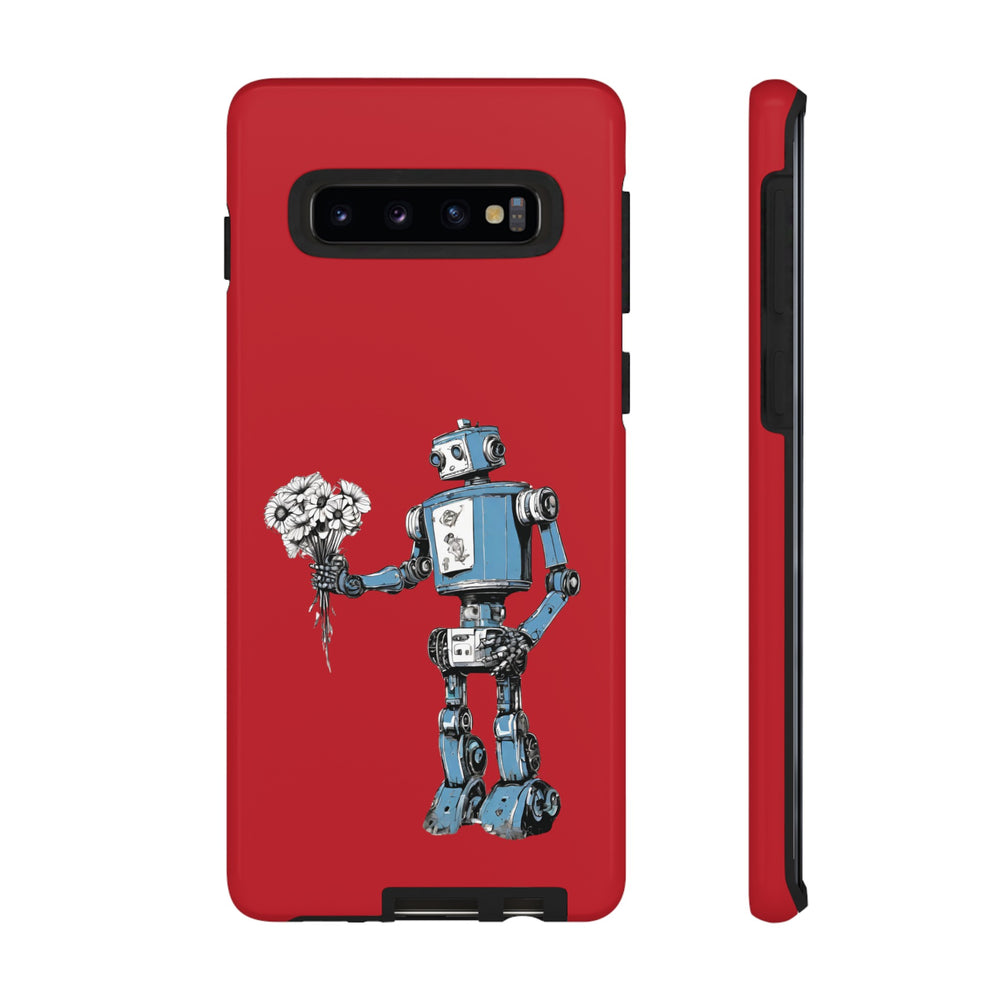 Maybe Baby Robot SpaceArt Tough Samsung Galaxy Mobile Cases