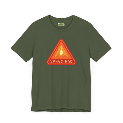 Space Age Sign Retro Sci-Fi T-Shirt - We Love Sci-Fi