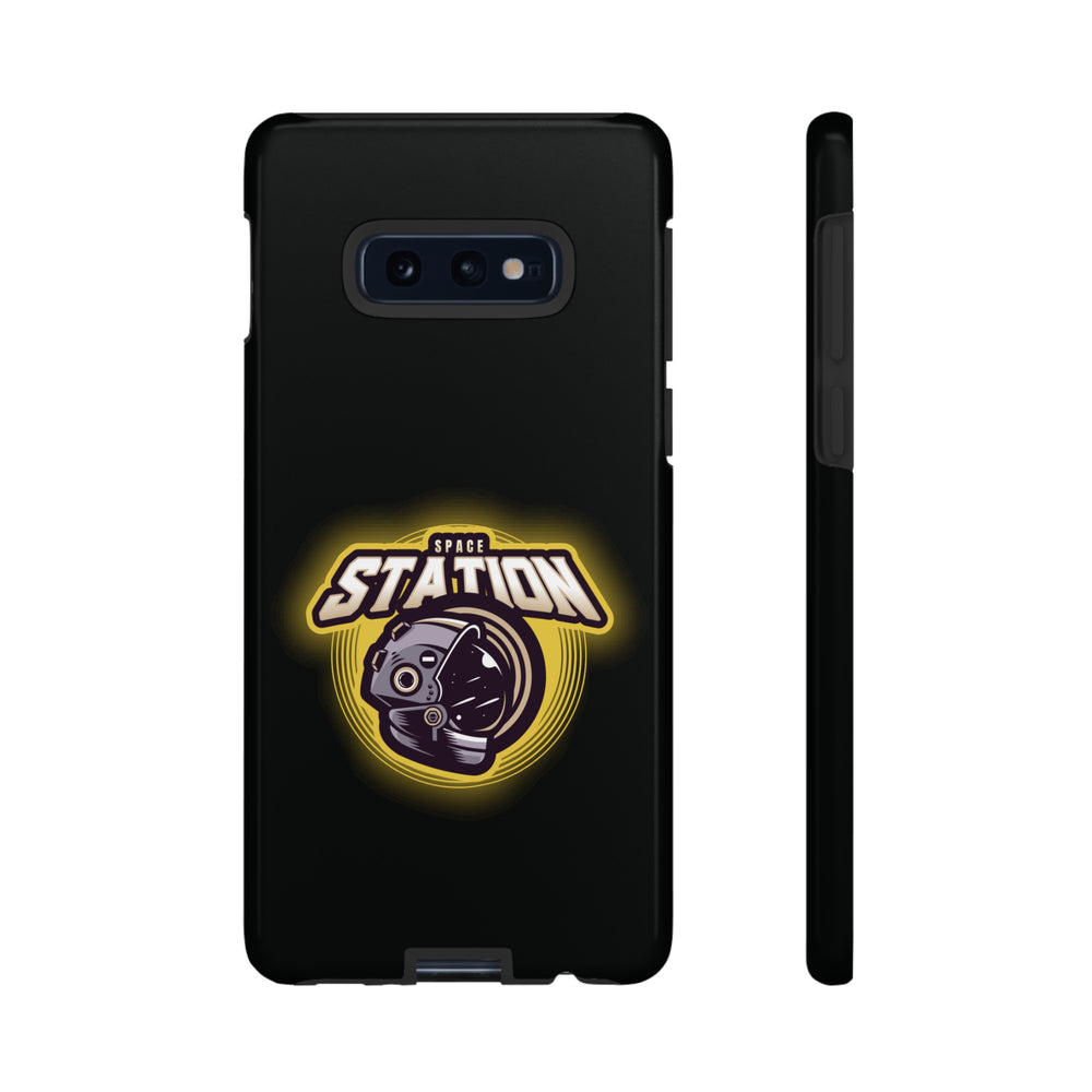 Space Station Astronaut Galaxy Cases