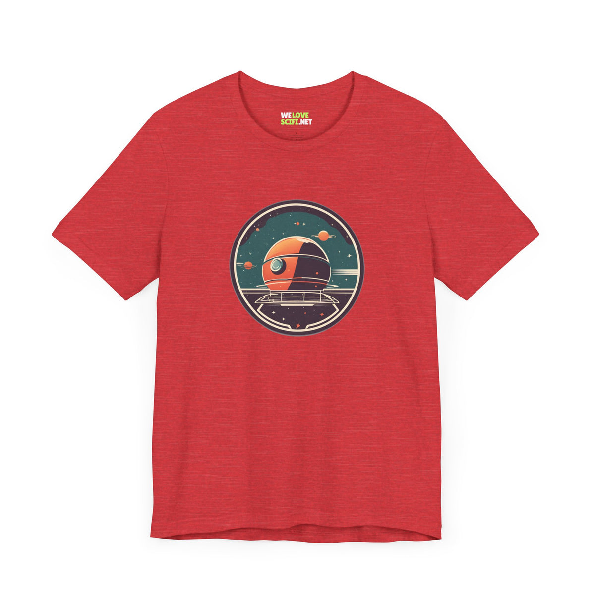 Retro Space Art Sci-Fi T-Shirt | Station 101 We Love Sci-Fi