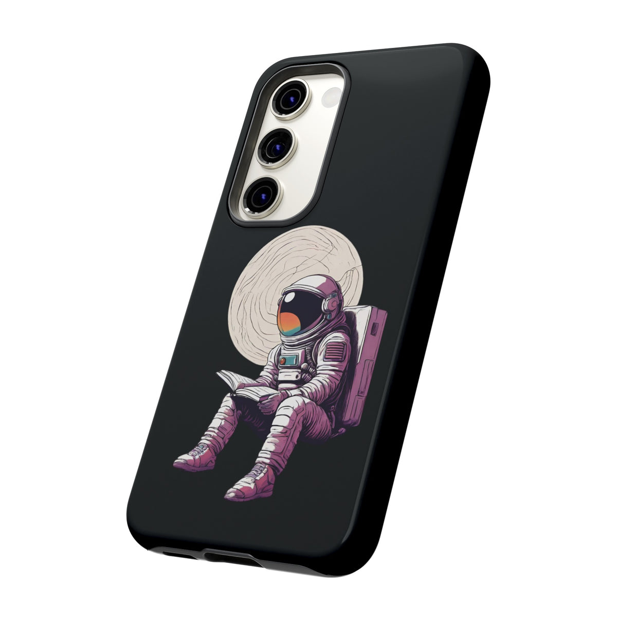 Space Art Samsung Galaxy Mobile Cases | Astronaut Design