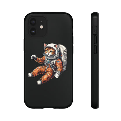 Redhead Spacecat iPhone Case - Tough Astronaut Mobile Cover