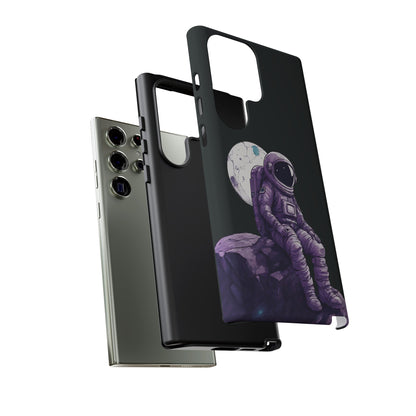 Art Samsung Galaxy Mobile Cases Still Waiting Astronaut