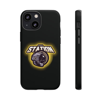 Space Station iPhone Cases Sci-Fi Tough Mobile Protection