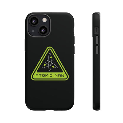 Atomic Man Retro Sign Sci-Fi Tough iPhone Mobile Cases