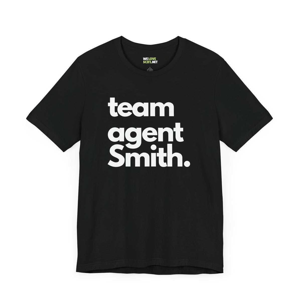 Agent Smith Sci-Fi T-Shirt Supervillain Tee We Love Sci-Fi