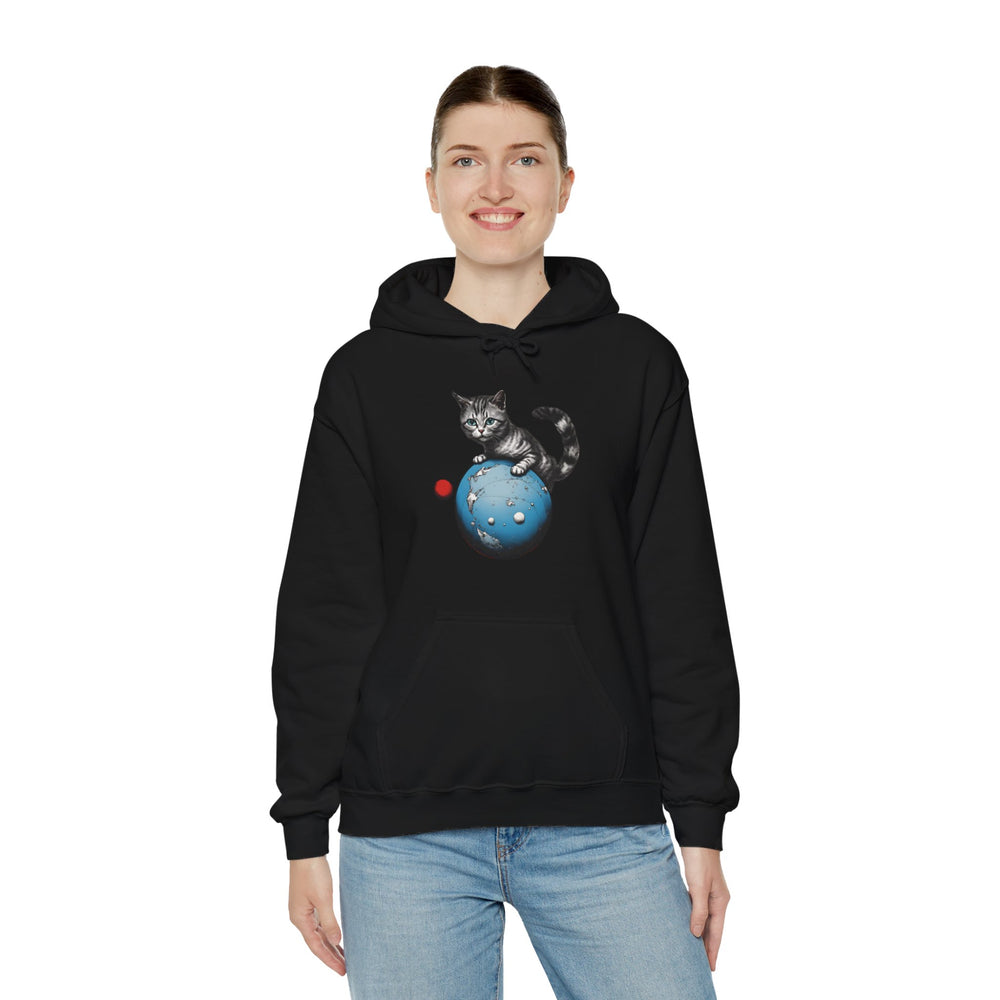 Space Player Cat 3 Sci-Fi Hoodie - Online Store