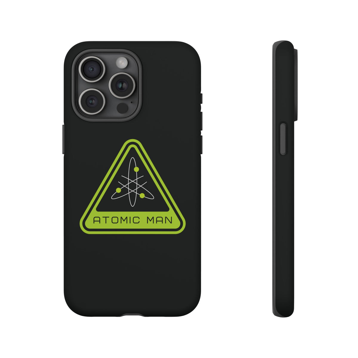 Atomic Man Retro Sign Sci-Fi Tough iPhone Mobile Cases