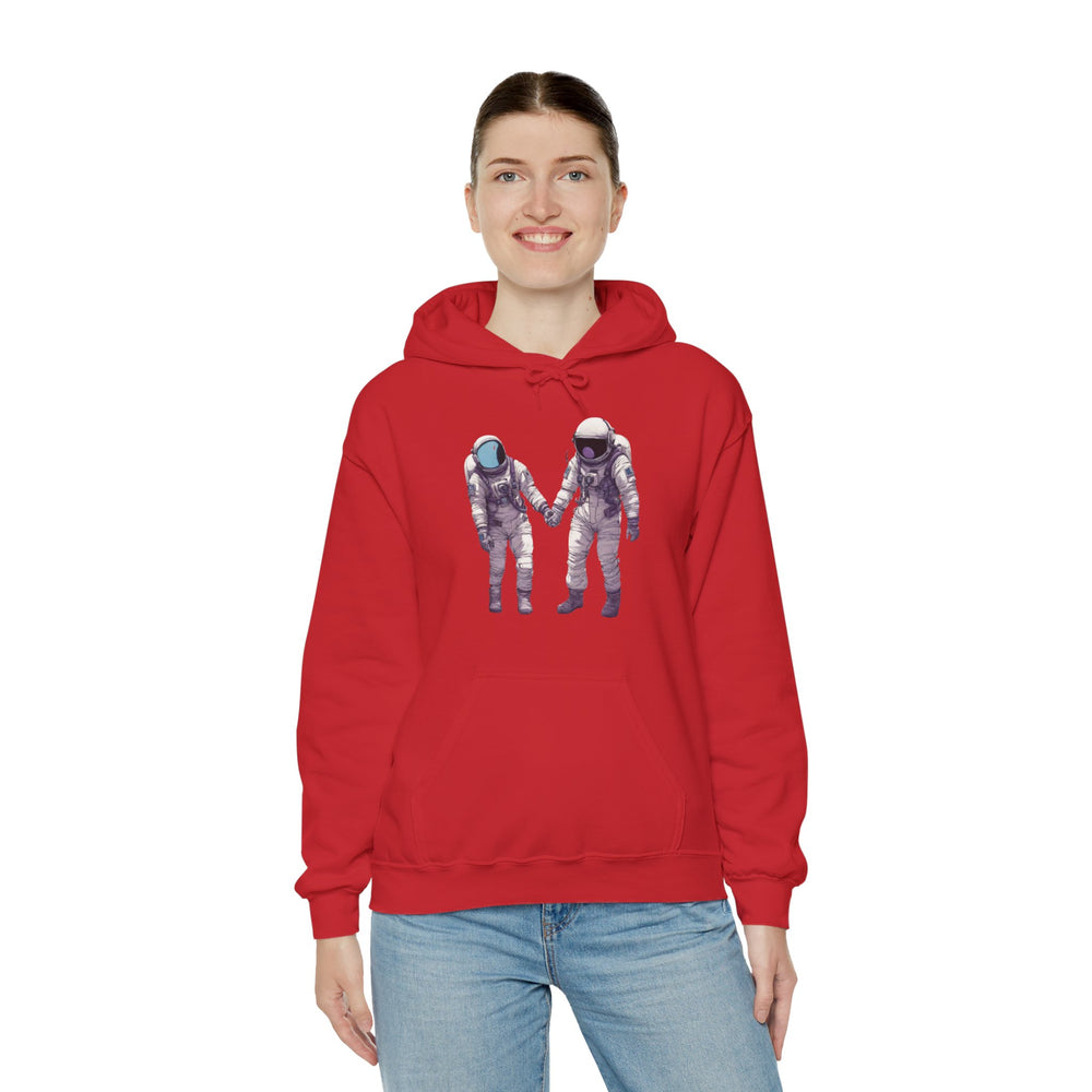 Astronaut Spaceart Hoodie - Next to You Sci-Fi Hoodie