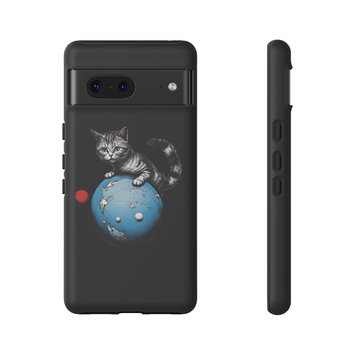 Spaceplayer Cat 3 Tough Google Pixel Mobile Cases