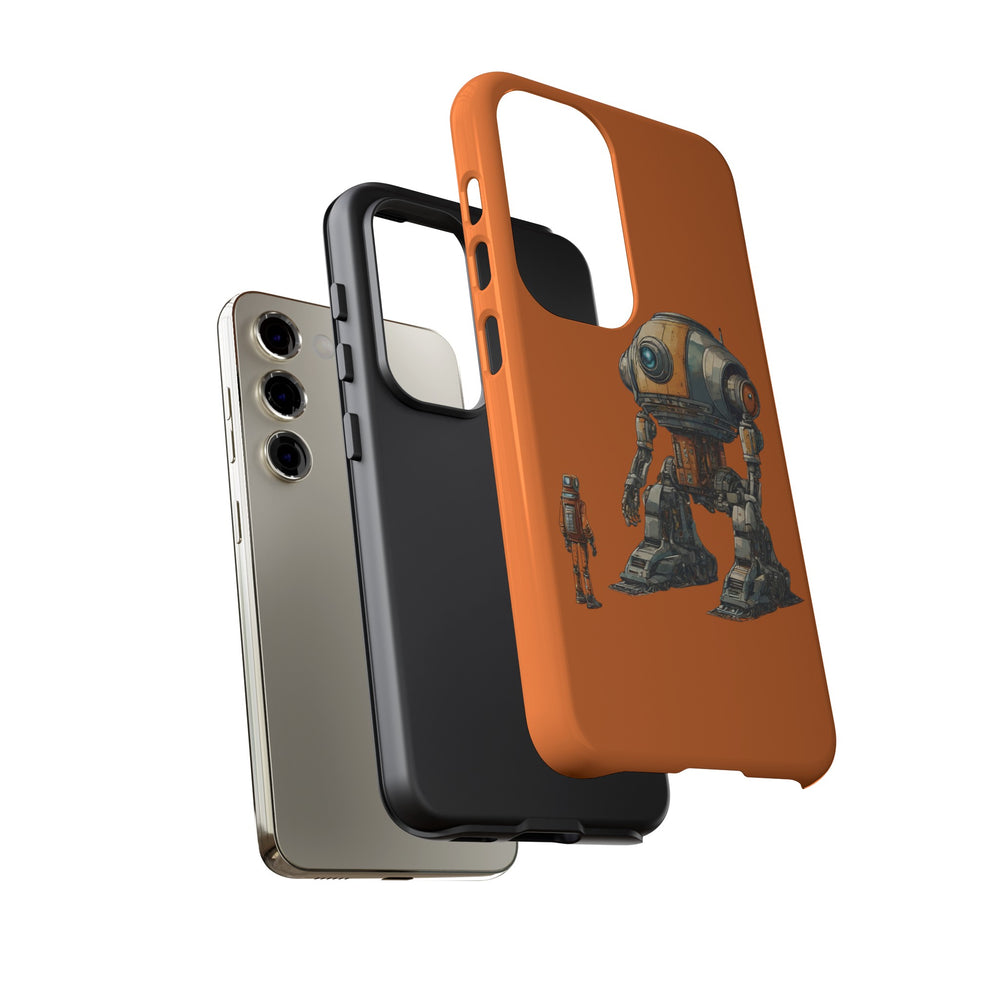 Robot Space Art Galaxy Mobile Cases | Look at Me Robot