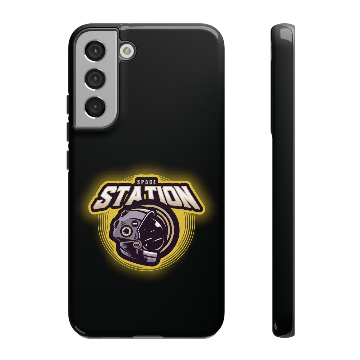 Space Station Astronaut Galaxy Cases