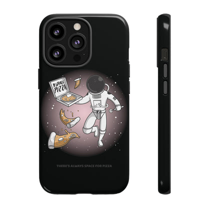 Space Pizza Case | Funny Astronaut Sci-Fi iPhone Cover