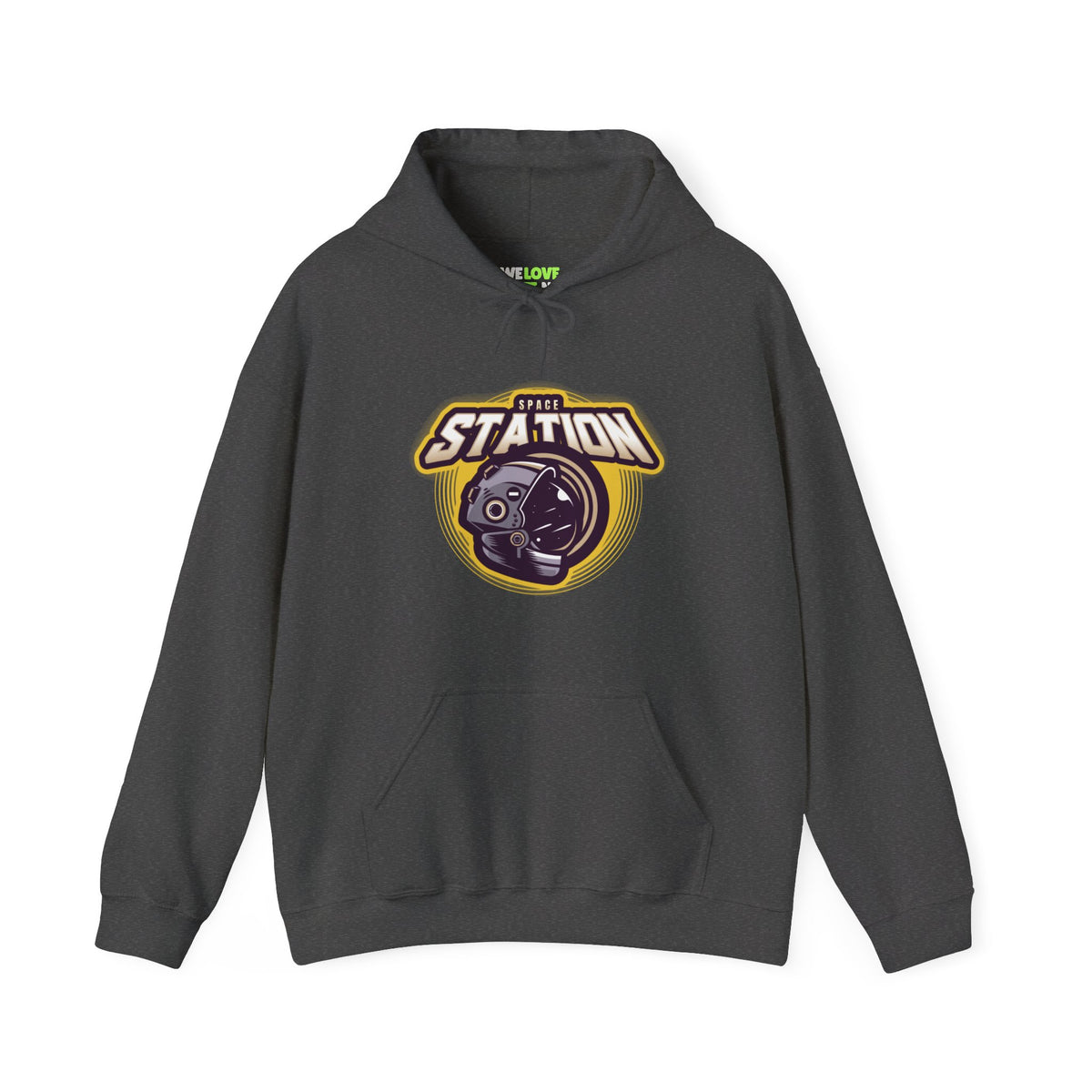 Space Station Hoodie | Sci-Fi Astronaut Design